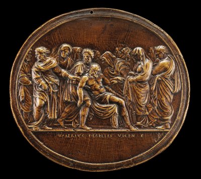 Gravläggningen, 1525 eller senare. av Valerio Belli