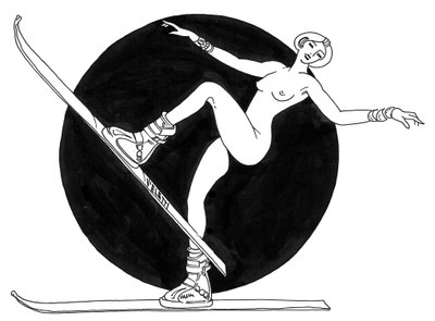 Konsten att åka skidor av Valerio Eletti