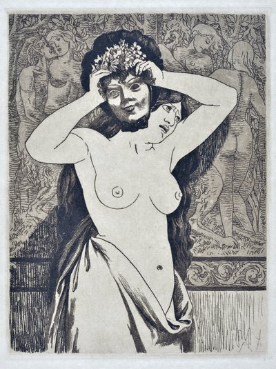 Masken (ritning) av Valère Bernard