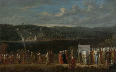 Turkiskt bröllop, 1789 av Vanmour