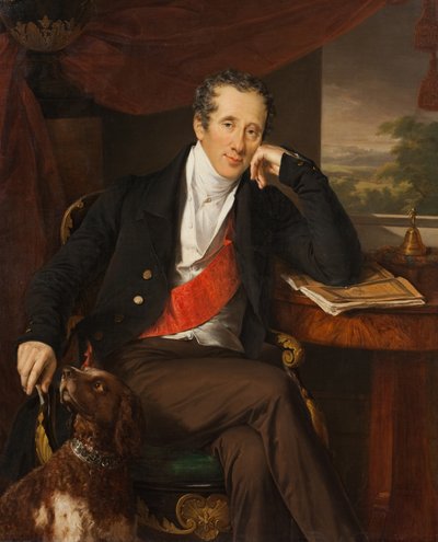 Porträtt av greve Nikita Petrovitj Panin 1770-1837, 1830-talet. av Vasili Andreevich Tropinin