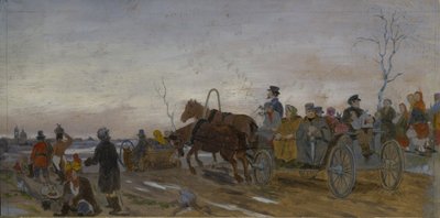 Heliga lördagskvällen, slutet av 1860-talet - början av 1870-talet av Vasili Grigorevich Perov