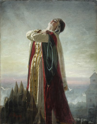 Jaroslavnas klagan, 1880 av Vasili Grigorevich Perov