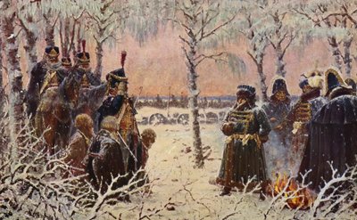 Tillfångatagna med vapen - Skjut dem (färglitografi) av Vasili Vasilievich Vereshchagin