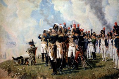 Napoleon Bonaparte på Borodino-höjderna, 1897 av Vasili Vasilievich Vereshchagin
