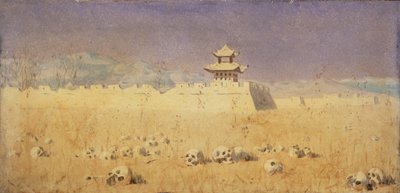 Ruins in Chuguchak, Xinjiang, 1869 av Vasili Vasilievich Vereshchagin