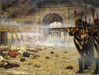 Fransmännen i Moskva, 1897-1898 av Vasili Vasilievich Vereshchagin