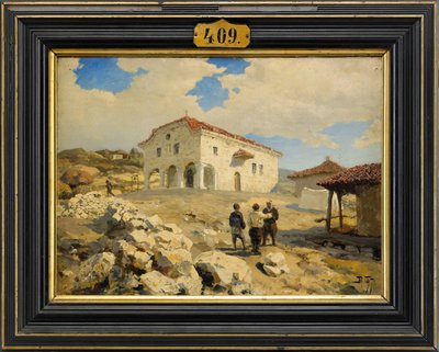 En kyrka på Balkan, 1877 av Vasilij Dmitrievich Polenov