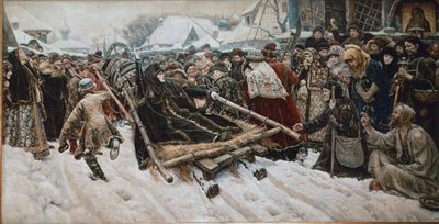En martyr för sin tro av Vasilij Ivanovic Surikov