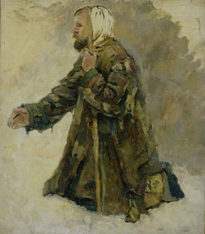 Guds dåre på knäna av Vasilij Ivanovic Surikov