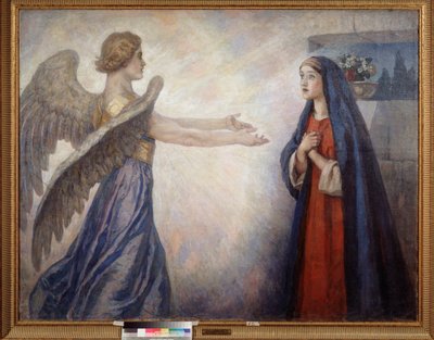 Bebådelsen av Vasilij Ivanovic Surikov
