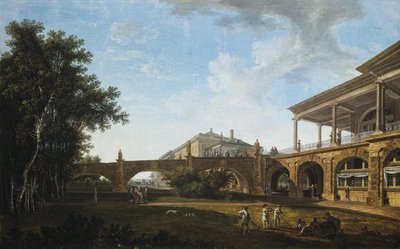 Ramp från Cameron Gallery i parken i Tsarskoye Selo, 1794 av Vasily Petrovich Petrov