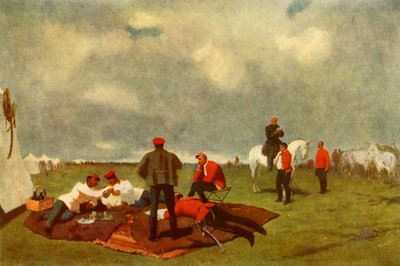 Ett militärläger, sent 1800-tal, 1965. av Vasily Vereshchagin