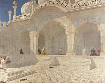 Pearl Mosque, Delhi av Vasily Vereshchagin