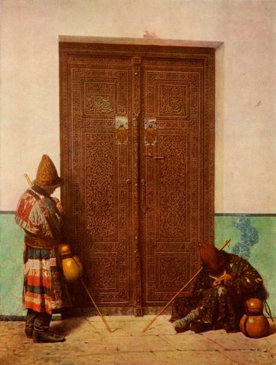 Dörren till Timur Gur-Emir-mausoleet, 1873, 1965. av Vasily Vereshchagin
