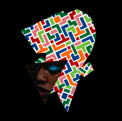 Complexities of Color, 2018 (akryl på träpanel) av Vaskeen Vaskeen