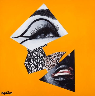 Jez (aka She Got The Jazz), 2014 (Akryl på duk) av Vaskeen Vaskeen