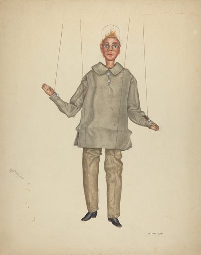 Marionett av Vera Van Voris