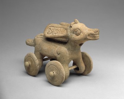Hjulhjort, 300-900 AD (lergods) av Veracruz Veracruz