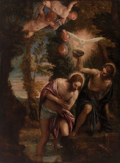 Kristi dop av Veronese (Paolo Caliari)