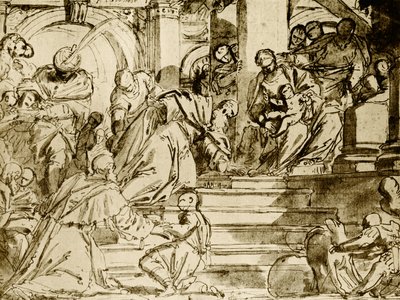 Tillbedjan av Magi av Paolo Veronese