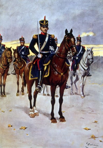 Den argentinska arméns grenadjärofficer av Vicente Blasco Ibanez