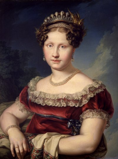 Louise Charlotte av Bourbon-Två Sicilierna av Vicente López Portaña