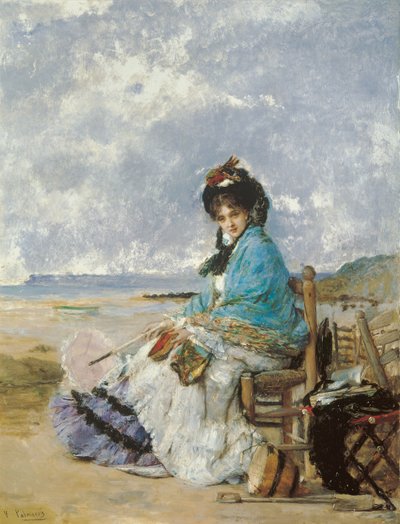 Sommardagar av Vicente Palmaroli y Gónzalez