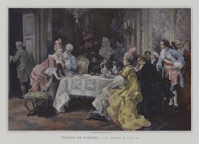 Ludvig XV:s ungdom av Vicente de Parades