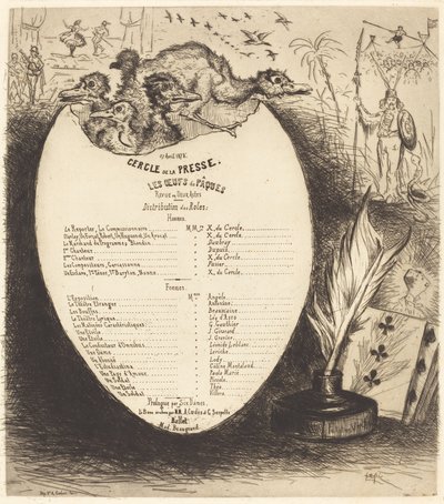påskägg av Vicomte Ludovic Lepic