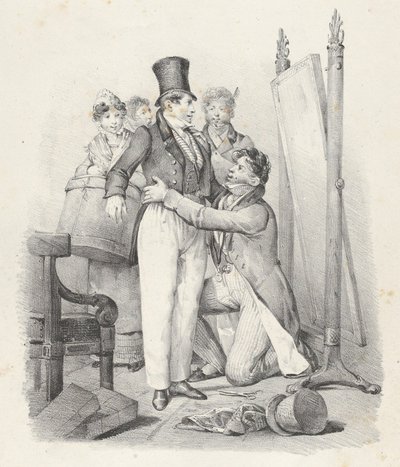 Kille. II: Jag känner inte igen mig själv I No Longer Recognize Myself, 1824. av Victor Adam