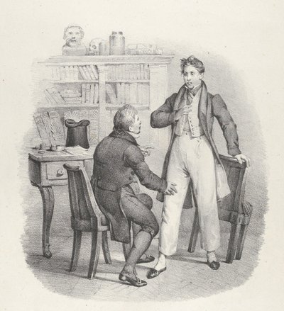 Kille. VIII: Hur doktorn! Vad, doktor, 1824. av Victor Adam