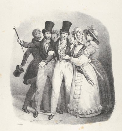 Kille. VII: Vem kommer att göra anspråk på mig Vem kommer att göra anspråk på mig, 1824. av Victor Adam