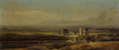 Slottet och staden Vincennes av Victor Amedee Faure
