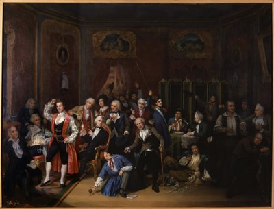 Hugues Bouffe i loungen på Theatre des Varietes av Victor Darjou