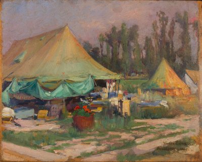 Bourbourg 1915 av Victor Francois Tardieu