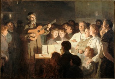 Sånghandlaren av Victor Gabriel Gilbert