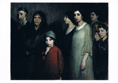 The Emigrants, ca 1910 (olja på duk) av Victor Hageman