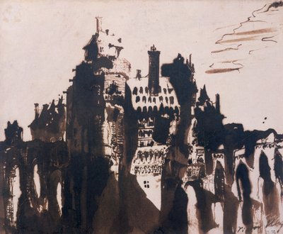 Chateau befäst av två broar av Victor Hugo