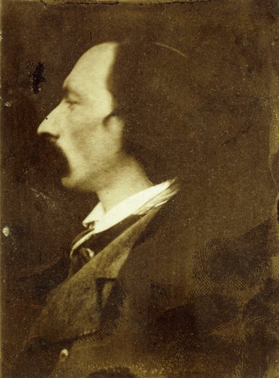 Porträtt av Auguste Vacquerie av Victor Hugo