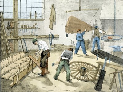 Jansons litho. 1800-talet. av Victor Janson