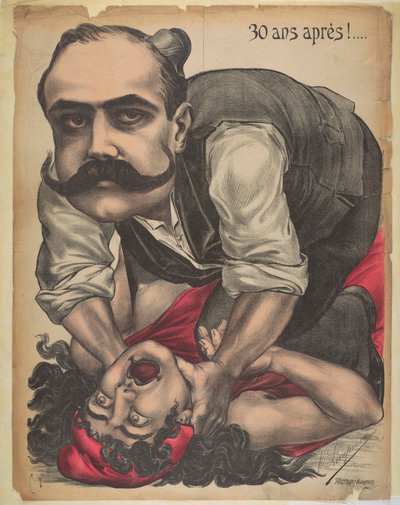 Museum of Horrors Gallery of Horrors: Alfred Dreyfus, 1899. av Victor Lenepveu