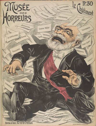 Museum of Horrors Gallery of Horrors: Émile Loubet, 1899. av Victor Lenepveu