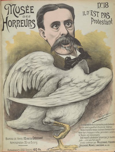 Museum of Horrors Gallery of Horrors: Ludovic Trarieux, 1899. av Victor Lenepveu