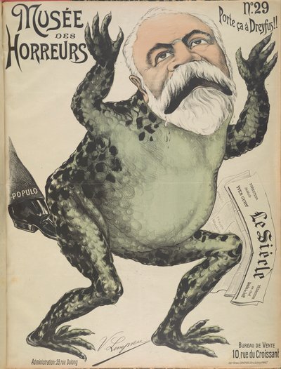 Museum of Horrors Gallery of Horrors: Yves Guyot, 1899. av Victor Lenepveu