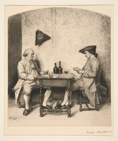 Ett kortspel av Victor Louis Focillon