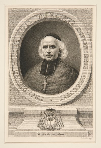 Monsignor Rivet, efter Focillon av Victor Louis Focillon