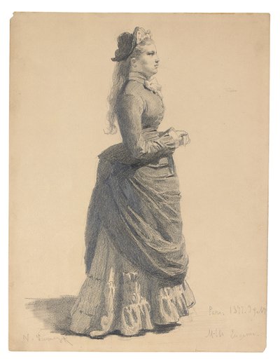 Fröken Eugenie av Victor Mikhailovich Vasnetsov