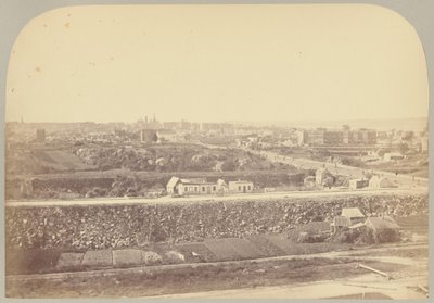 Pl. XVII. Panoramautsikt väster om museet av Victor Prevost, Gaston L. Feuardent and Co., New York