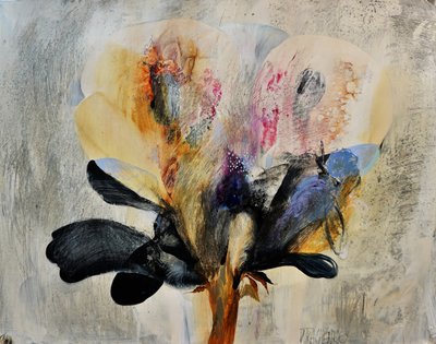 Abstrakt blomsterkomposition av Victor Tkachenko